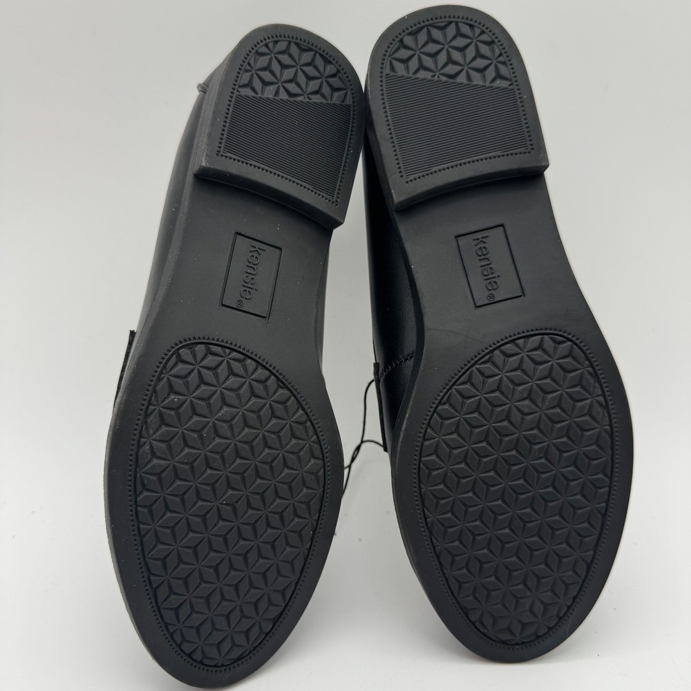 Kensie Gitty Womens Penny Loafer Flats Black Slip On Shoes Size 7.5 New - Picture 6 of 7